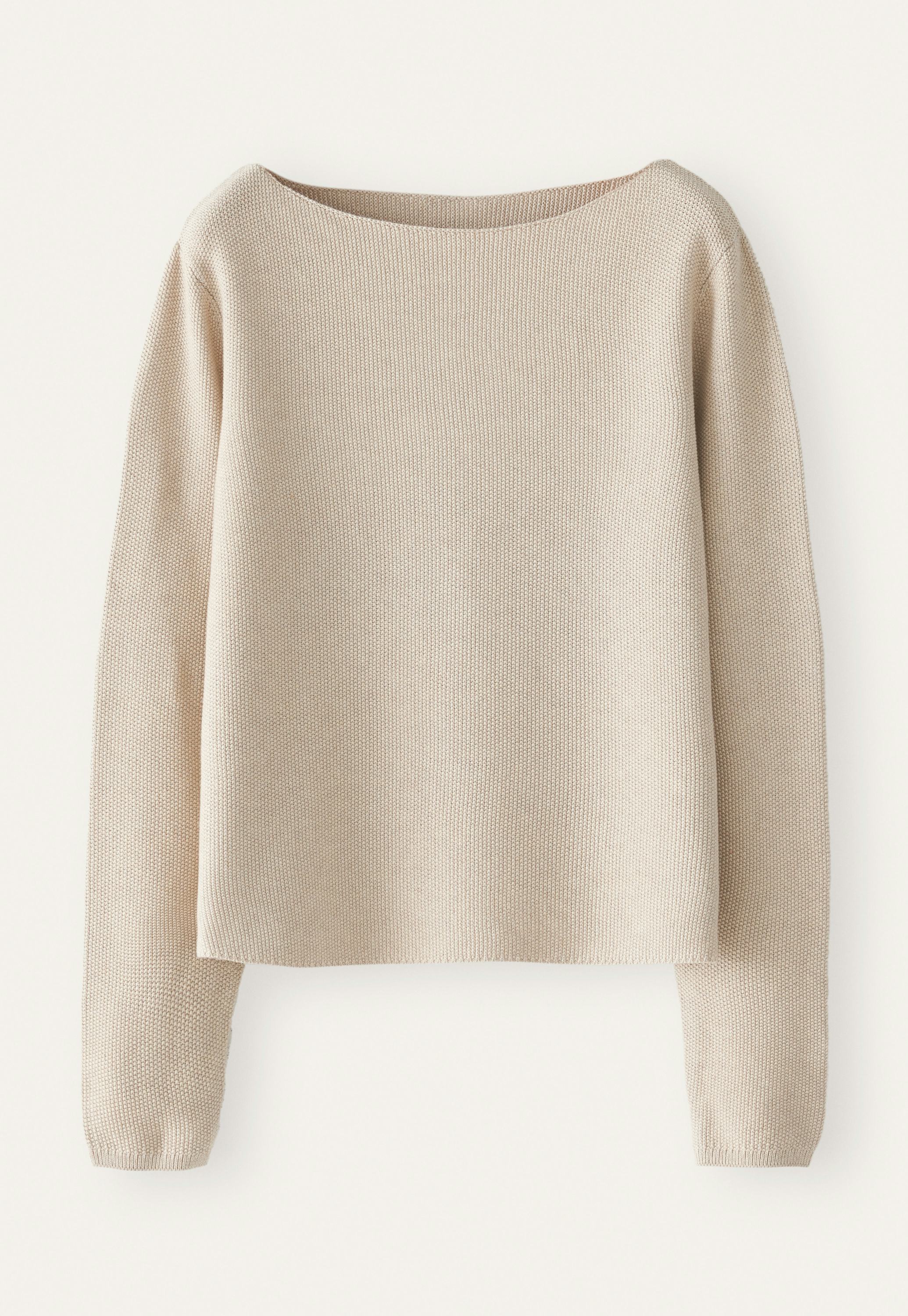 Poetry Cotton boat-neck sweater - Main Image