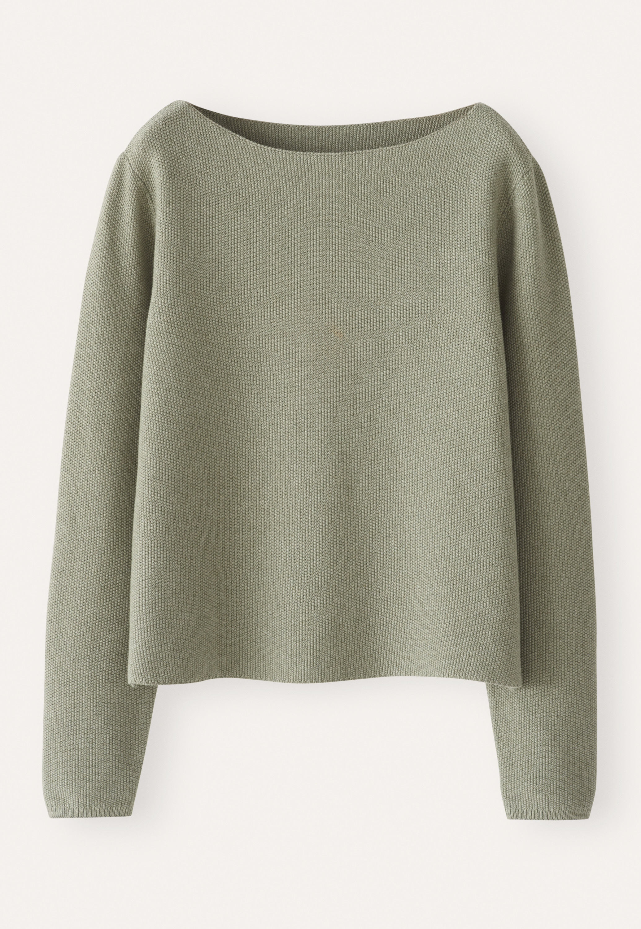 Poetry - Cotton boat-neck sweater