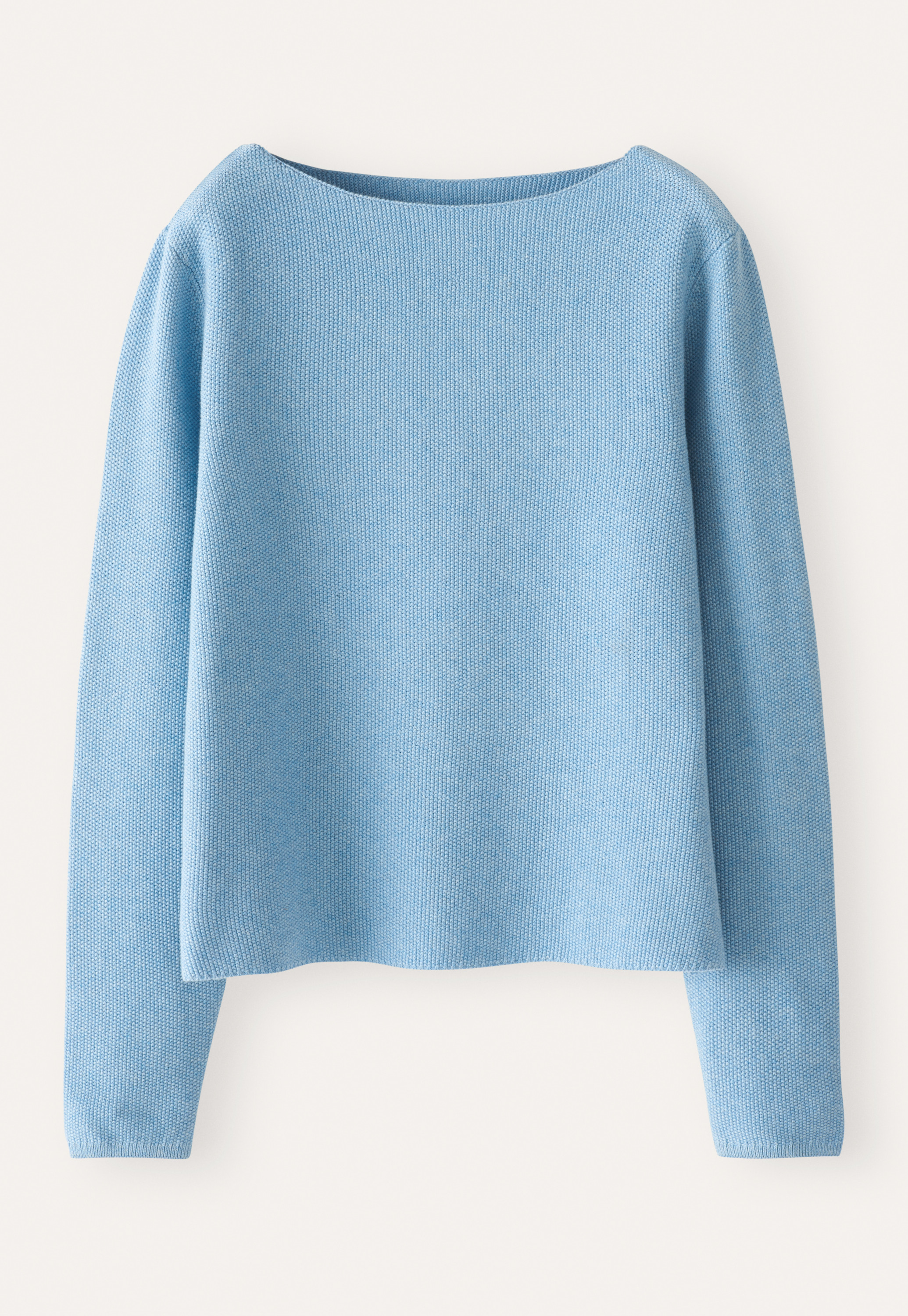 Poetry - Cotton boat-neck sweater