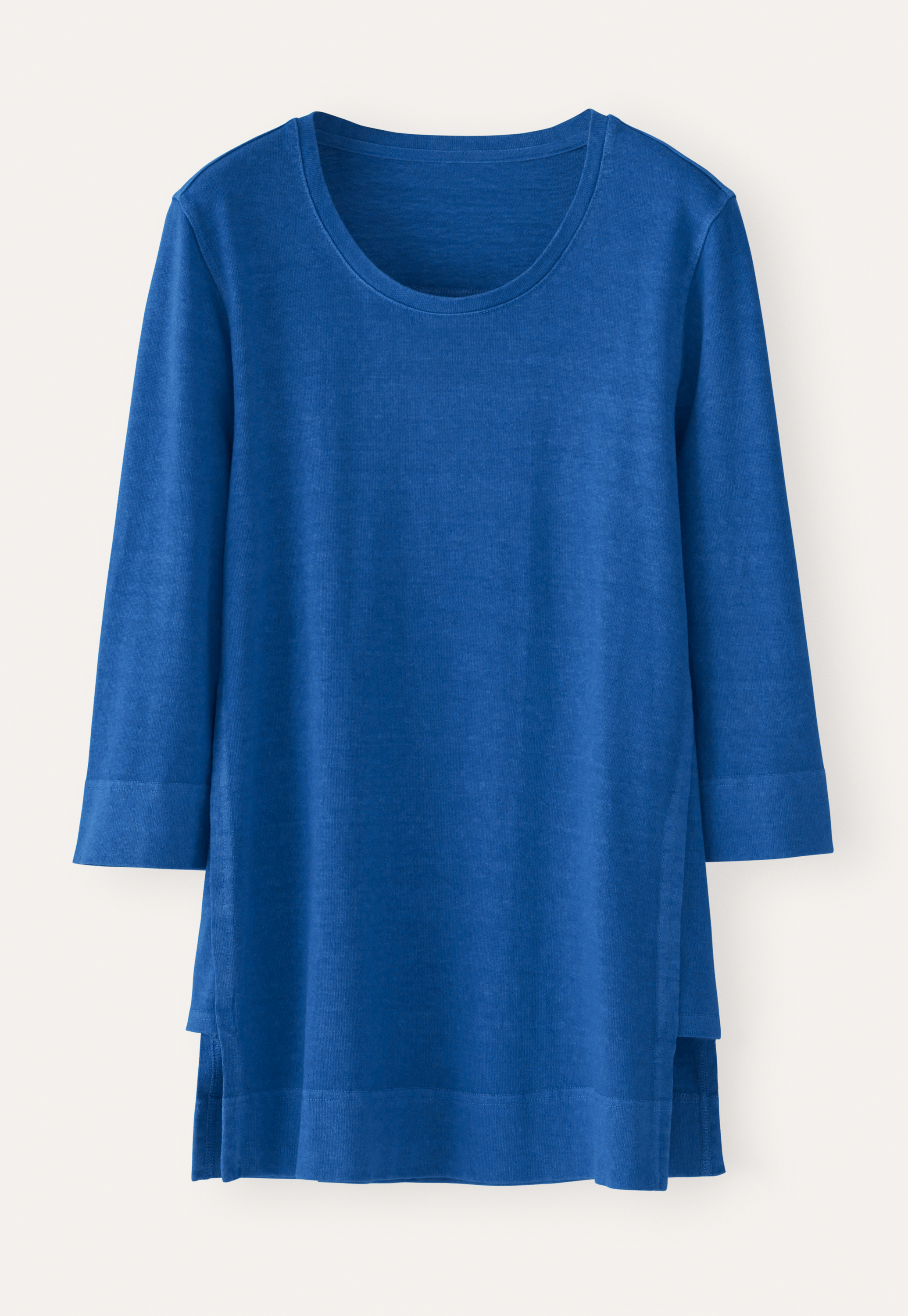 Hemp and Organic 3/4 sleeve eco friendly tunic popular top