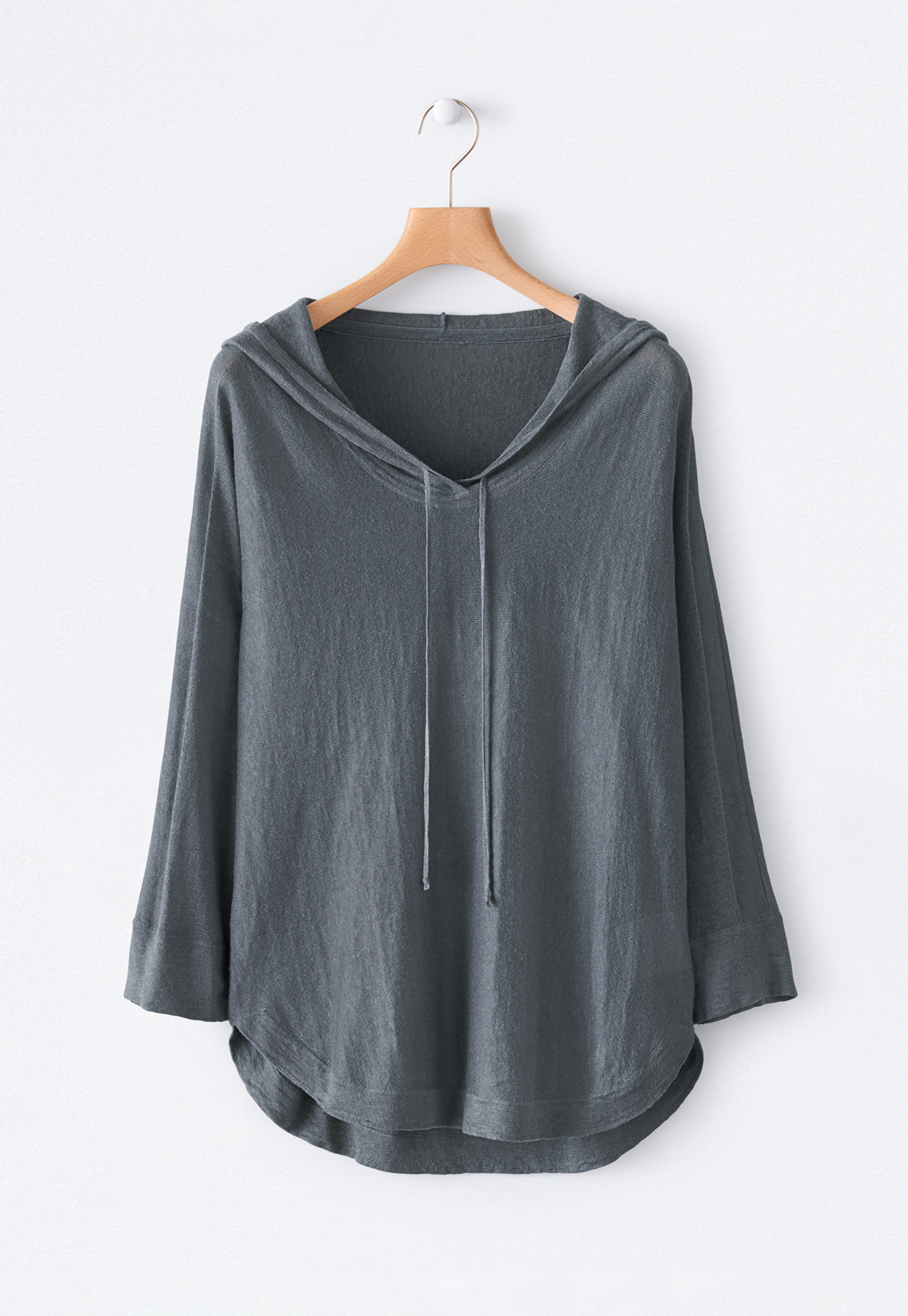Poetry - Hooded linen knit tunic
