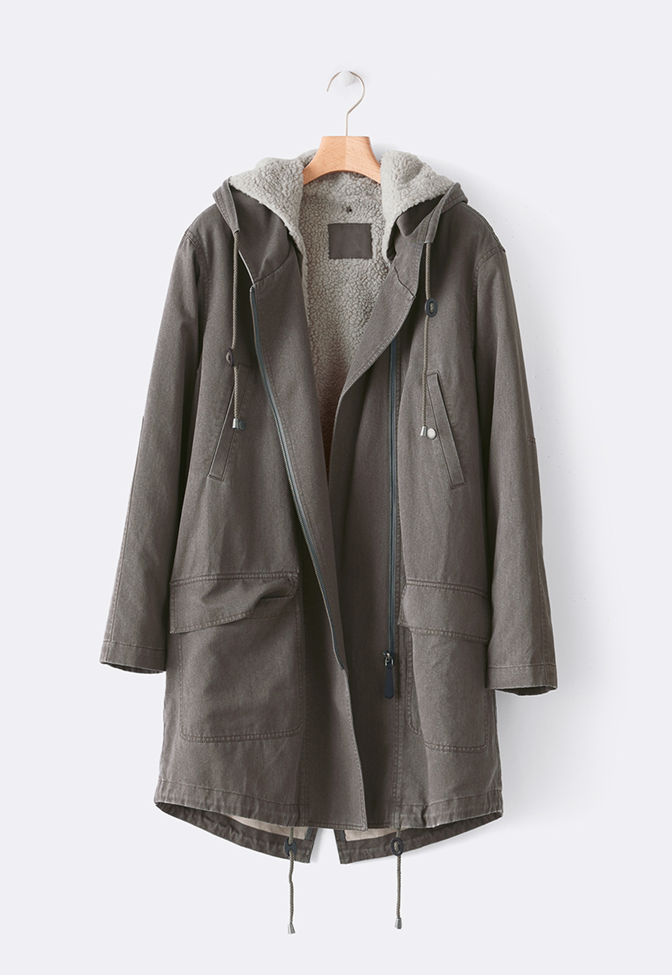 fully fur lined parka