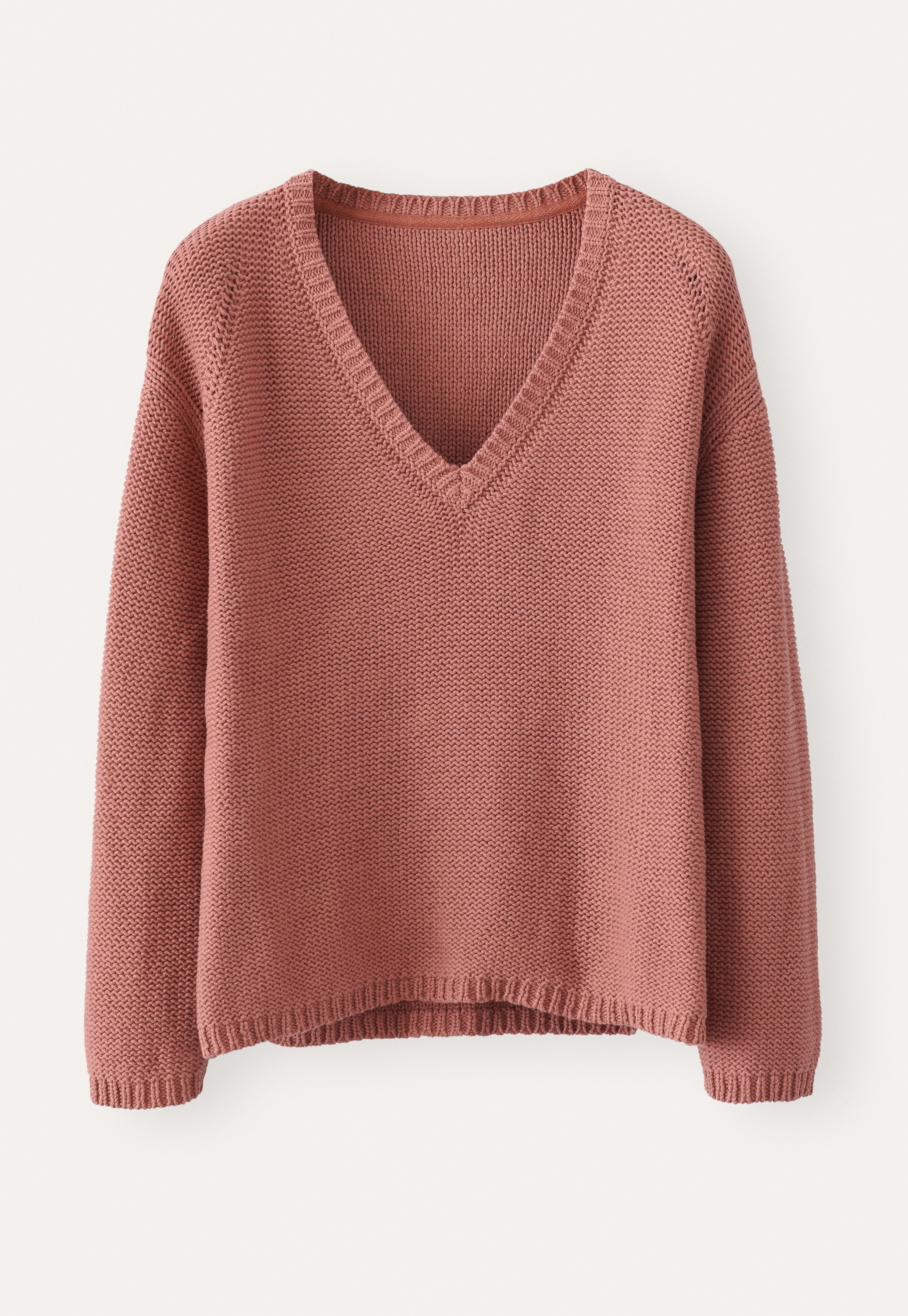 low neck sweater