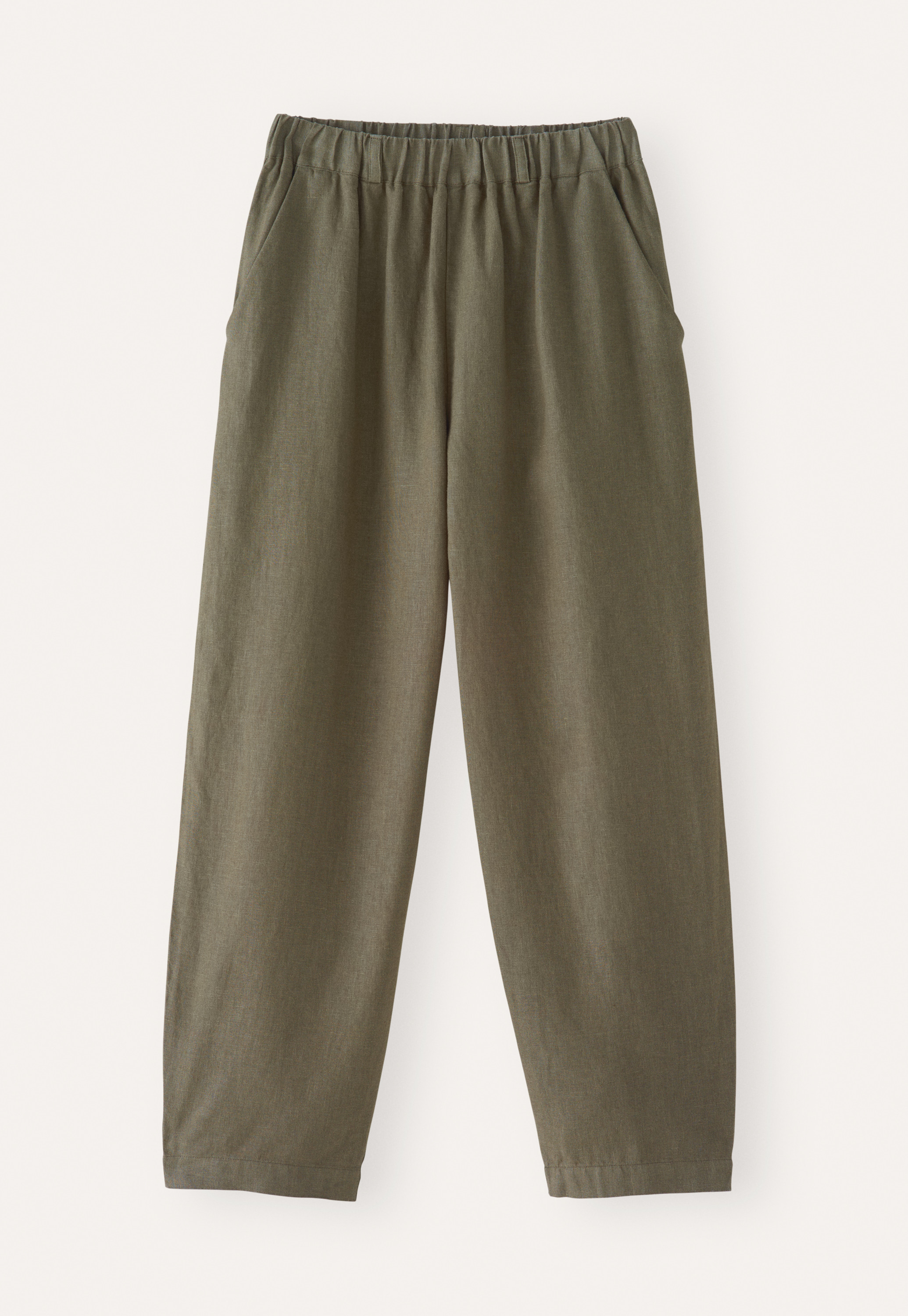 Poetry - Cropped linen trousers